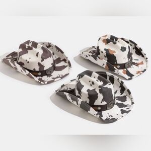 Cow Print Cowboy Hats